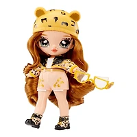 Na Na Na Fuzzy Surprise série 1 Jenny Jaguar - Poupée-mannequin articulée de 7 po (18 cm)