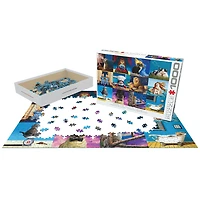 Eurographics Zodiac Cats 1000 Pc Puzzle