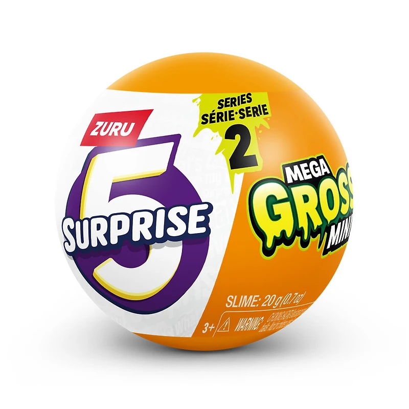 5 Surprise Mega Gross Minis série 2