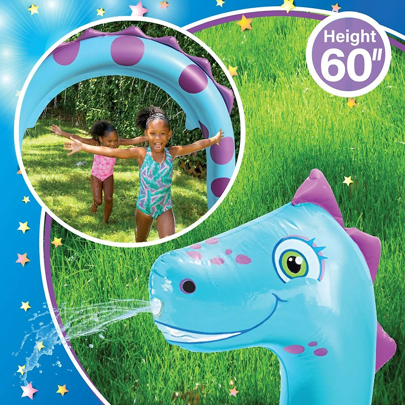 Splash Buddies Sprinkler Dinosaur - English Edition
