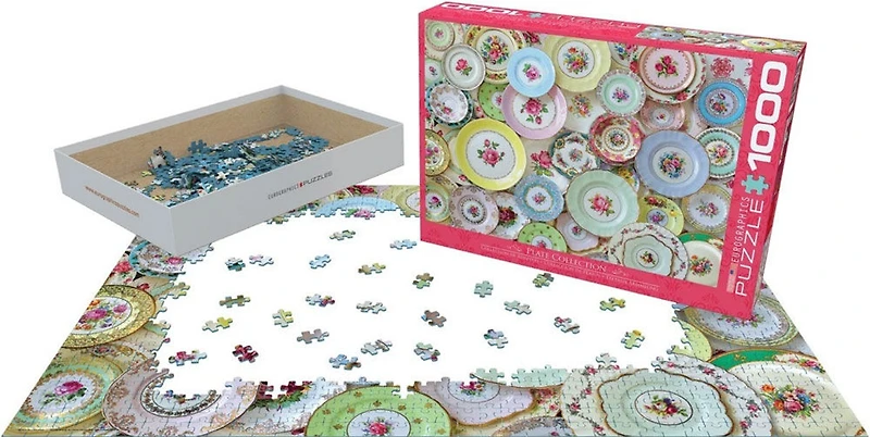 Eurographics - Plate Collection 1000pc puzzle