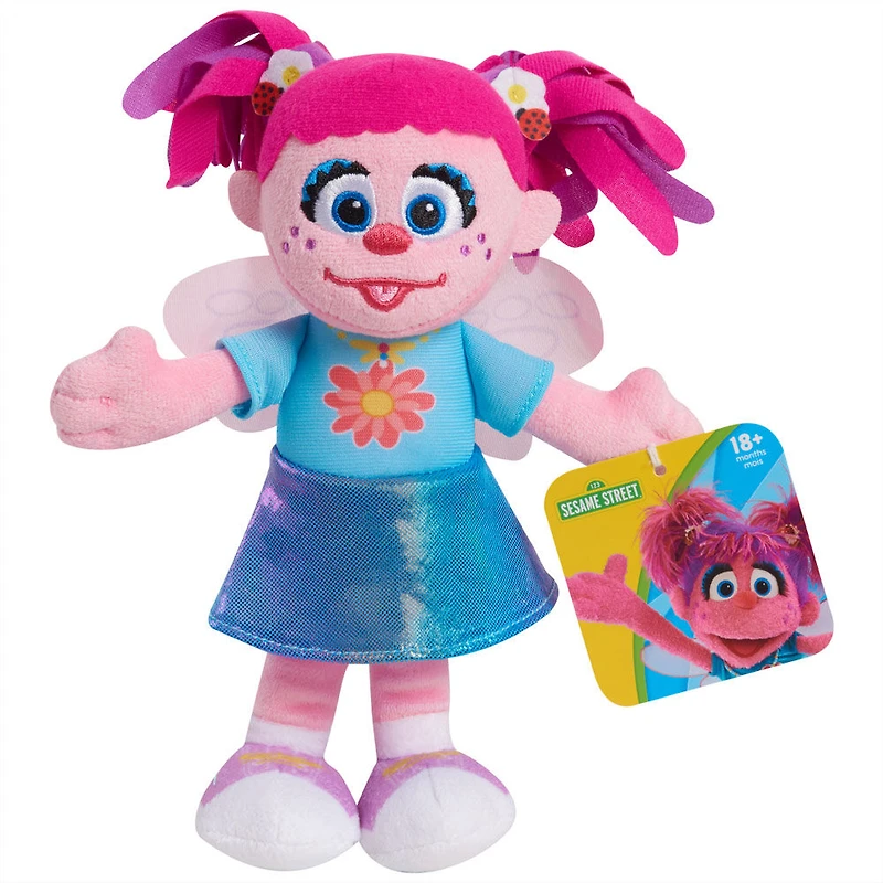 Peluche Durable de 20 cm (8 pouces) d'Abby Cadabby des Amis de Sesame Street