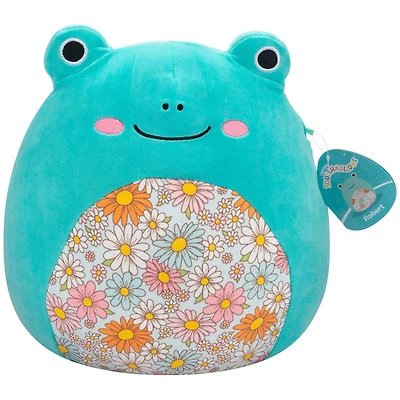 Squishmallows de 19 cm - Robert la grenouille bleu vert