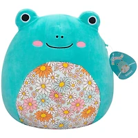 Squishmallows de 19 cm - Robert la grenouille bleu vert