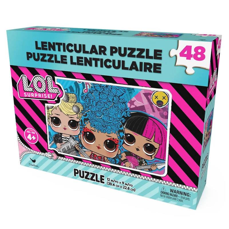 L.O.L. Surprise! Lenticular (3-D) Puzzle