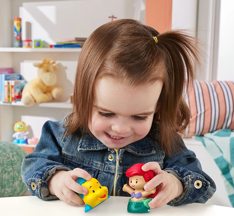 Fisher-Price - Little People - Princesses Disney - Ariel et Polochon