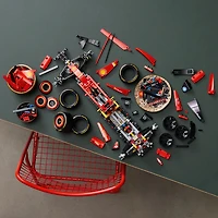 LEGO Technic Ferrari SF-24 F1 Car Model Kit for Adults, Build Your Own Racing Vehicle Set 42207