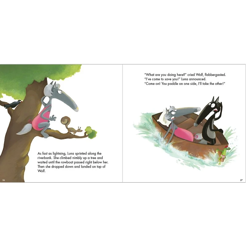 Le Loup qui voulait être un super-héros - Édition anglaise