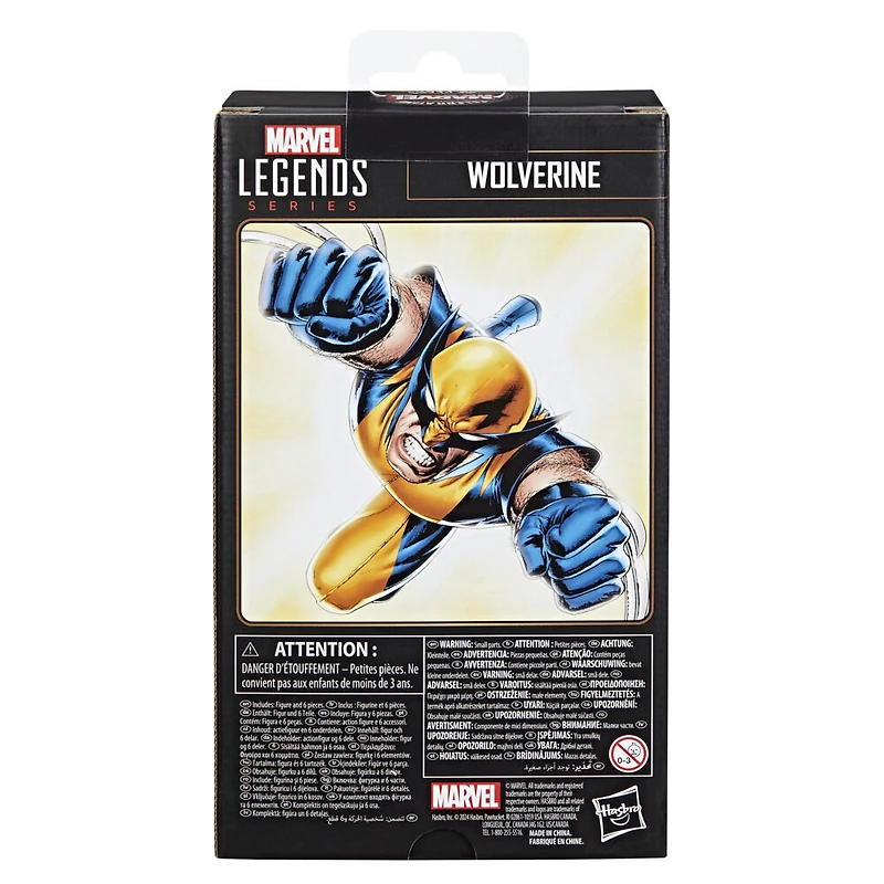 Marvel Legends Series, figurine Wolverine inspirée des bandes dessinées