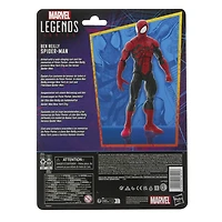 Hasbro Marvel Legends Series, Ben Reilly Spider-Man, figurine de collection Spider-Man Legends de 15 cm avec 2 accessoires