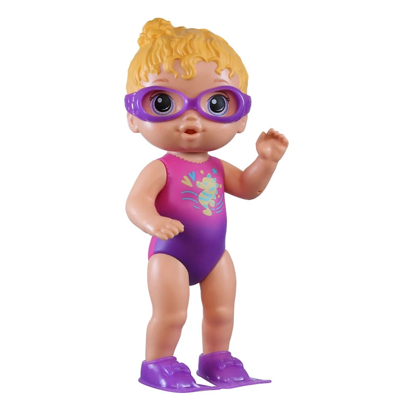 Baby Alive Sunny Swimmer Doll, 10-Inch Waterplay Baby Dolls, Baby Alive Doll