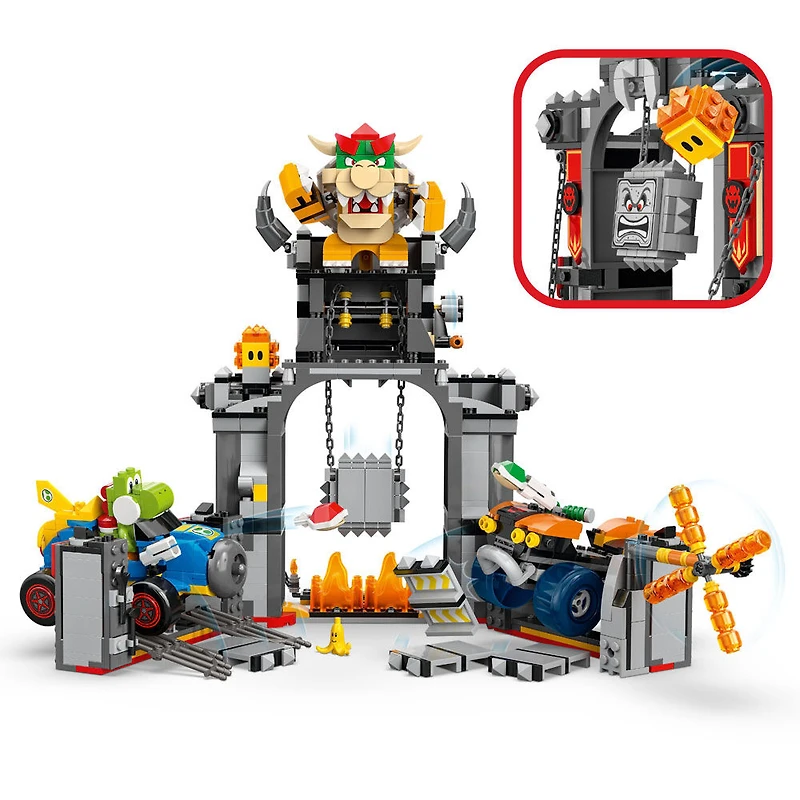 LEGO Super Mario : Mario Kart - Château de Bowser, Jouet pour Garçons, Filles et Tous les Amateurs 72039