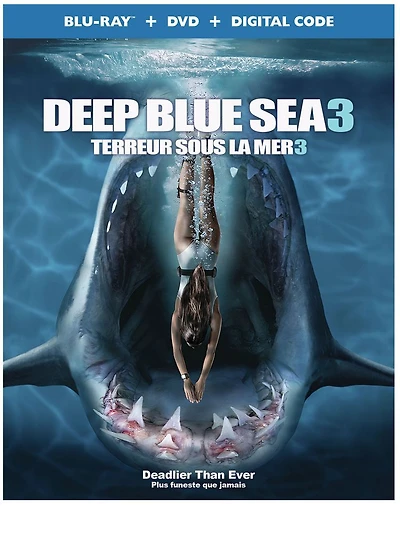 Deep Blue Sea 3 (Bilingual) [Blu-ray+DVD]