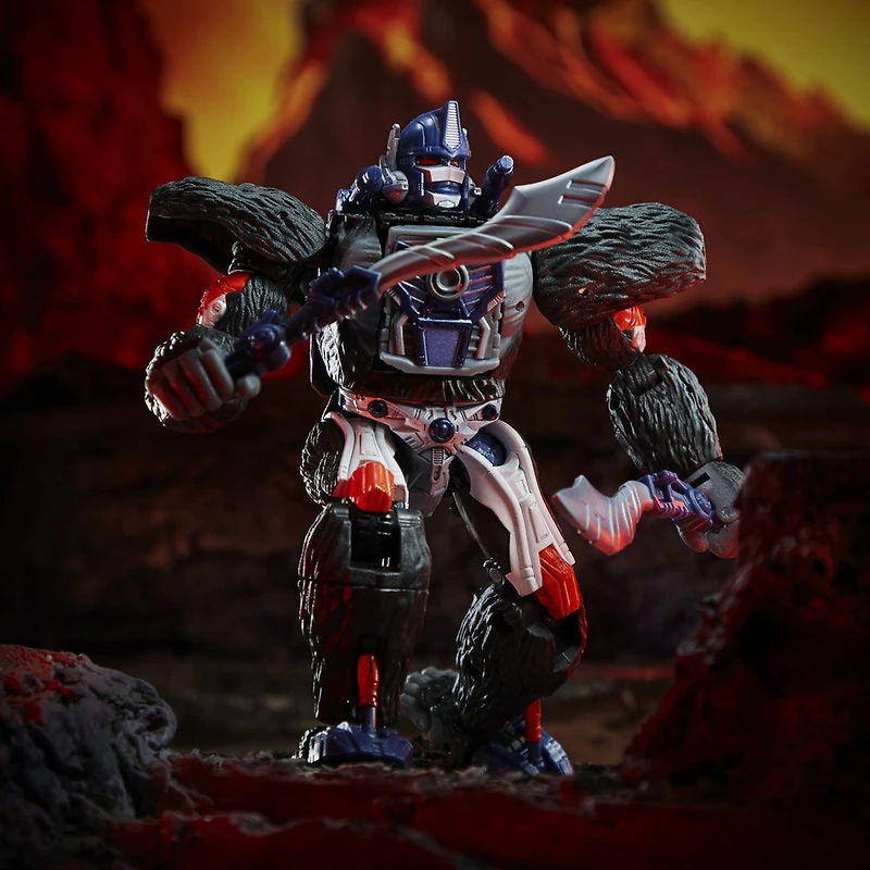 Transformers Voyager WFC-K8 Optimus Primal Action Figure
