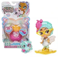 Hatchimals Pixies, Shimmer Babies Babysitter avec bébé Hatchimal et accessoires de jeu (les styles peuvent varier)