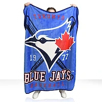 MLB Toronto Blue Jays Plush Blanket, 50"x60"