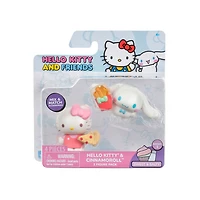 Hello Kitty et ses amis - paquet de 2 - Sucré-salé : Hello Kitty et Cinnamoroll