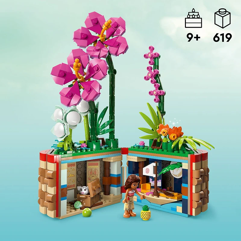 LEGO Disney Le pot de fleurs de Moana Jouet de fleurs à construire 43252