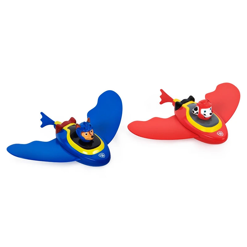 Swimways, Pat'Patrouille, Jouets aquatiques Zoom-A-Rays, jouets de piscine et de plongée pour enfants, accessoires de fête et jouets Pat'Patrouille pack de 2