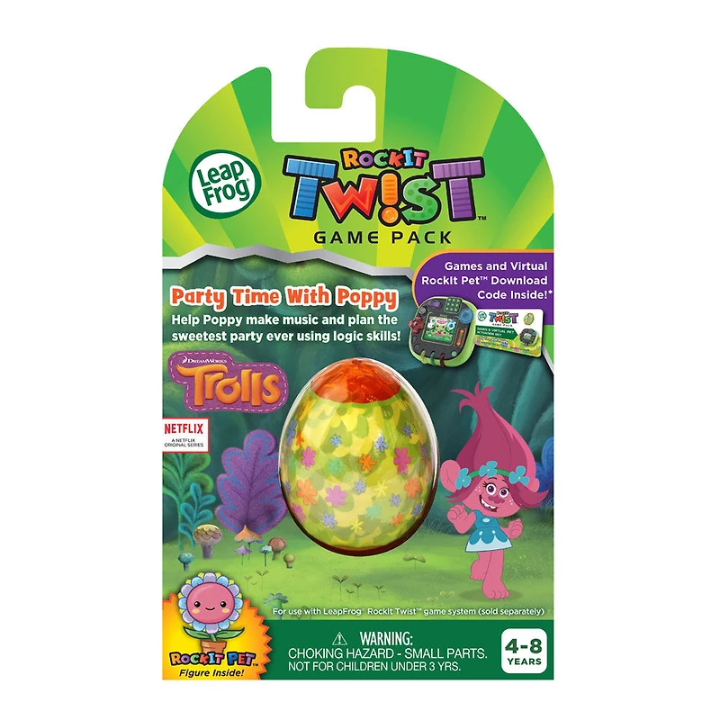 LeapFrog RockIt Twist - Jeu Trolls - La fête de Poppy - Édition anglaise