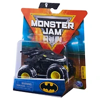 Monster Jam, Monster truck Batman officiel, véhicule en métal moulé, série Heros et Villians, échelle 1:64