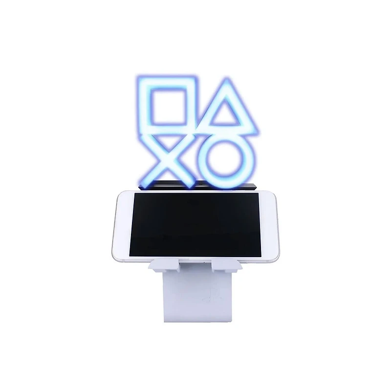 Exquisite Gaming Sony: Playstation Cable Guy Ikon éclairant, support de chargement pour téléphone et appareils