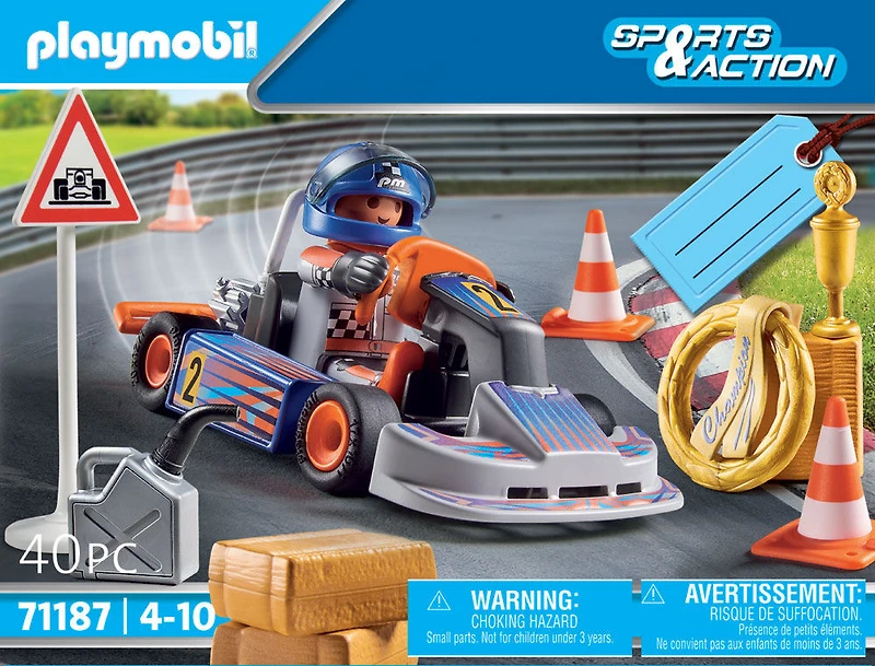 Playmobil - Go-Kart Racer Gift Set