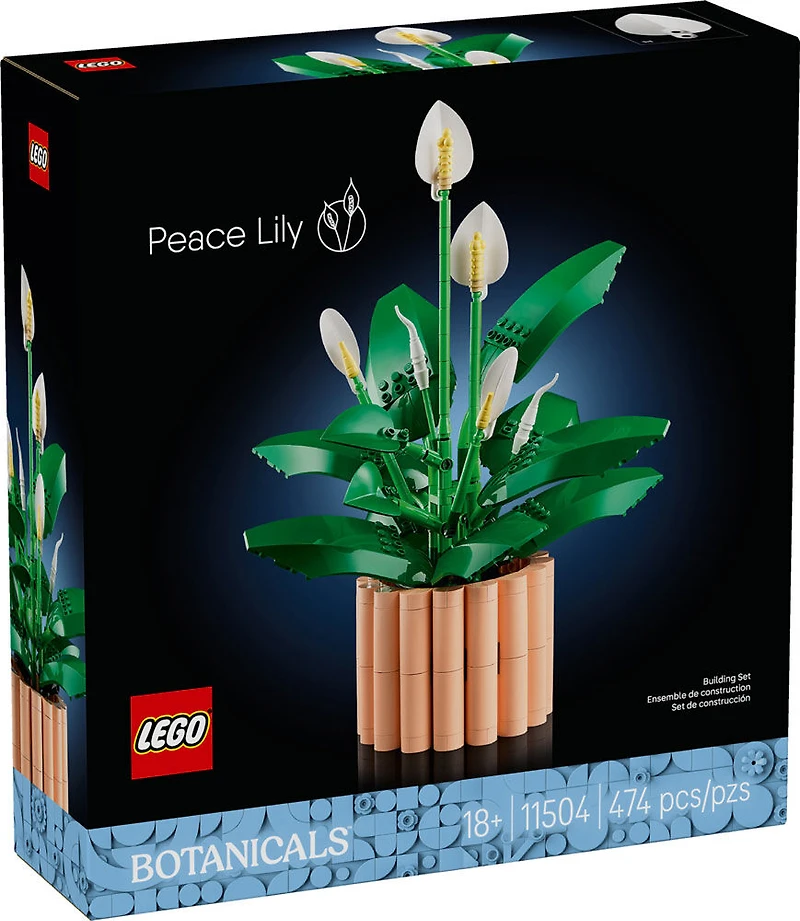 LEGO Botanicals La Fleur de Lune, Ensemble de Construction pour Adultes, Idée-Cadeau 11504