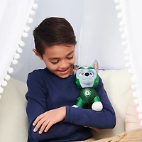 PAW Patrol, Aqua Pups Rocky, Stuffed Animal Plush Toy, 8-inch