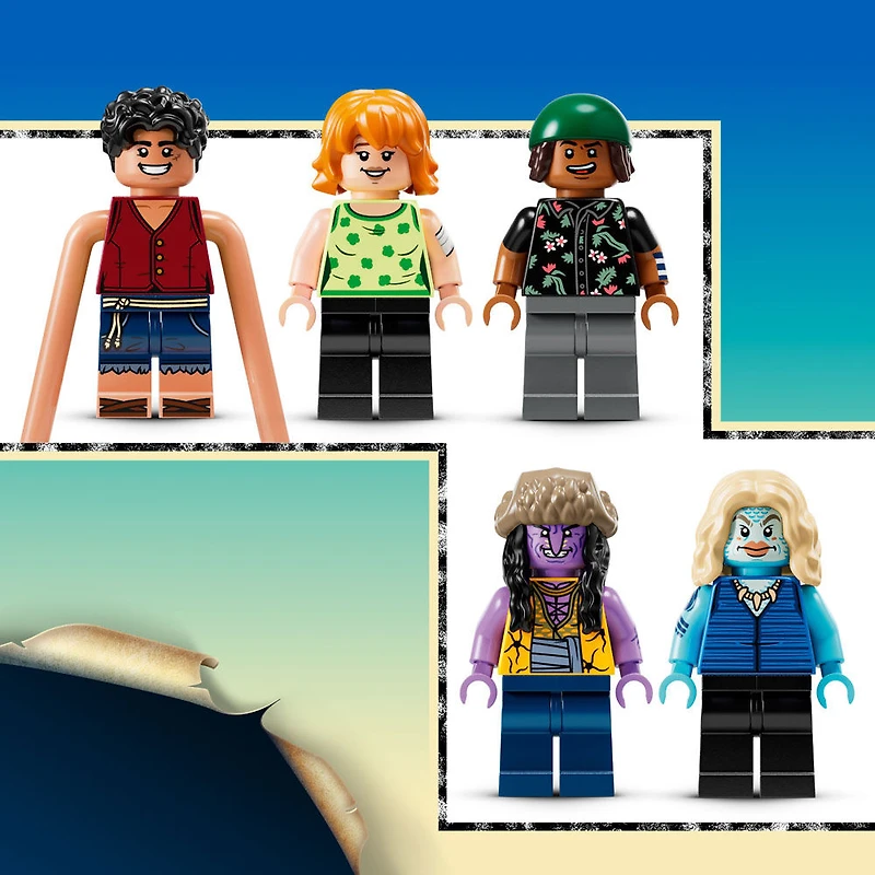 LEGO ONE PIECE Battle at Arlong Park Building Blocks - Pretend Play Toy for Boys & Girls, 9+ 75638