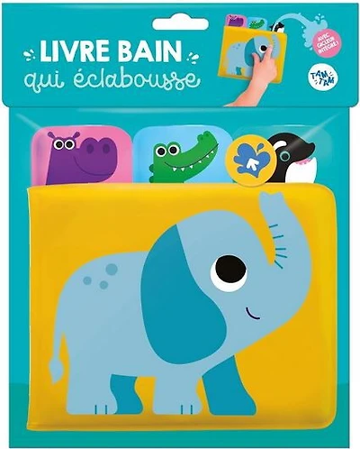 Elephant: Livre Bain Qui Éclabousse