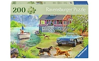 Puzzle 200 pieces - Summer house by the lake