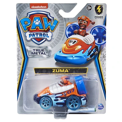 PAW Patrol, Véhicule Zuma en métal moulé True Metal à collectionner