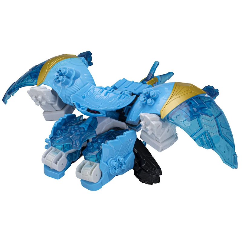 Power Rangers Dino Ptera Freeze Zord, Zord robot dinosaure avec système d'assemblage pour combiner Zord Link