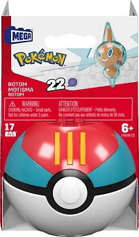 MEGA Pokémon Figurine articulée Motisma, 17pièces