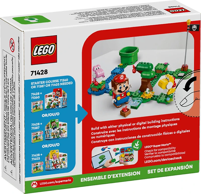 LEGO Super Mario Ensemble d'extension Forêt de Yoshi