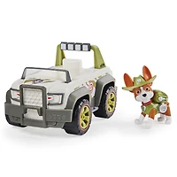 PAW Patrol, Jungle Cruiser de Tracker avec figurine à collectionner, pour les enfants à partir de 3 ans