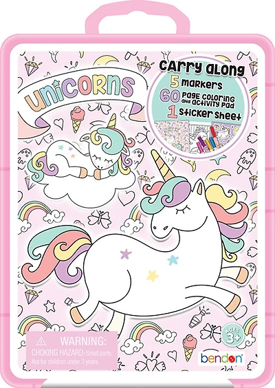 tui de plastique à emporter Unicorns