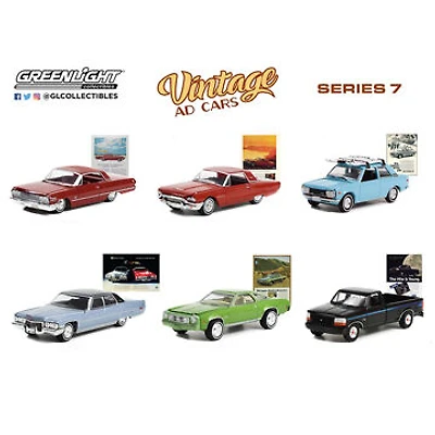 1:64 Vintage Annonce Voitures Série 7 - L'assortiment peut varier