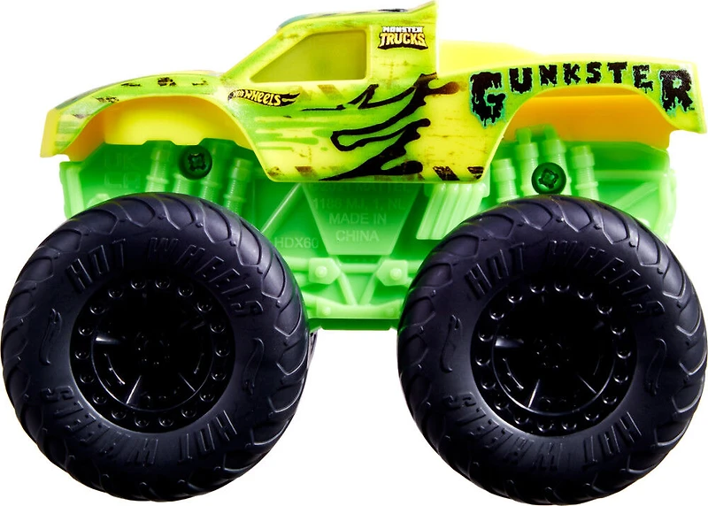 Hot Wheels Monster Trucks Roarin' Wreckers Gunkster Vehicle