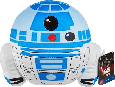 Star Wars Cuutopia - R2-D2, personnage en peluche de 7 pouces, poupée oreiller douce et arrondie pour les 3 ans et plus