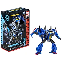 Transformers Studio Series 89, figurine Thundercracker classe Voyageur du film Transformers : Bumblebee, 16,5 cm