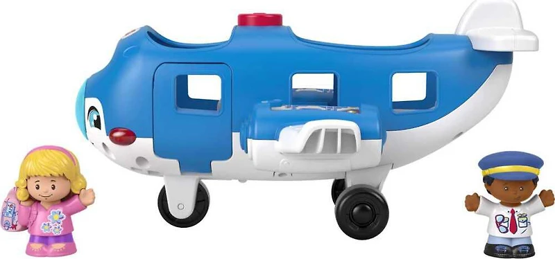 Fisher-Price- Little People-Voyager ensemble en avion