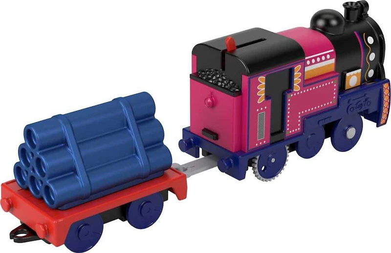 Fisher-Price-Thomas et ses Amis-Ashima-Locomotive motorisée et wagon