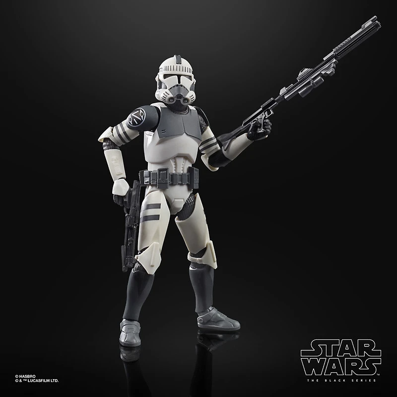 Star Wars The Black Series Clone Trooper (Kamino) Toy 6-Inch-Scale - The Clone Wars Collectible Action Figure