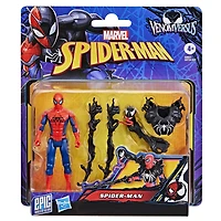 Marvel Spider-Man Epic World of Action VenomVersus, figurine Spider-Man deluxe