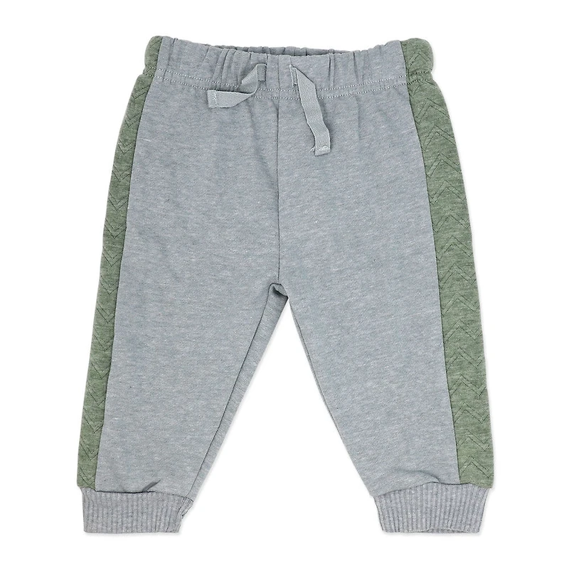 Baby Mode Ensemble jogging matelassé à capuche 2 pièces : vert