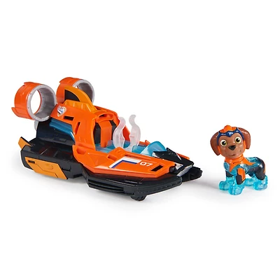 PAW Patrol : La Super Patrouille le film, Bateau à propulsion avec figurine articulée Zuma Super Patrouille