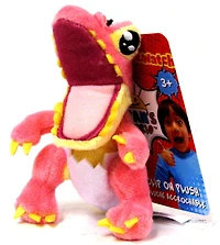 Peluches accrochables Ryan's World 10 cm - Dinosaure rose