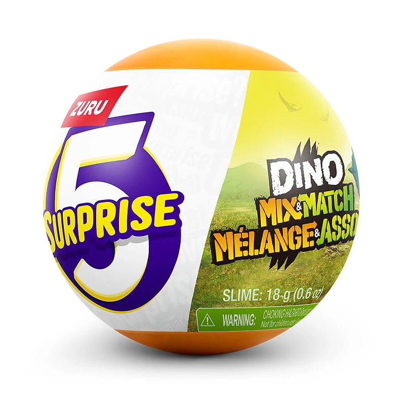 5 Surprise Dino Mix & Match de ZURU